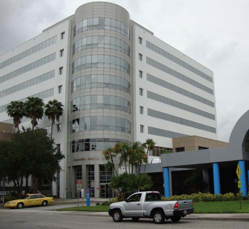 Office Tower Sarasota painted by Gulfside Painting